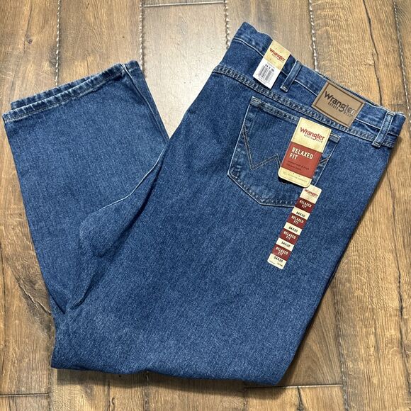 Wrangler Other - Wrangler Rugged Wear Jeans 54x30 Mens Relaxed Fit 100% Cotton 103500AI NWT
